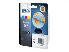 Epson 267 - 6.7 ml - gul, cyan, magenta - original bl&#230;re med RF-alarm - blekkpatron - for WorkForce WF-100W