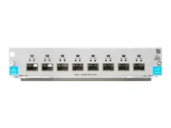 HPE - Utvidelsesmodul - Gigabit Ethernet / 10 Gigabit SFP+ x 8 for HPE Aruba 5406R 16-port SFP+, 5406R 8-port 1/2.5/5/10GBASE-T PoE+ / 8-port SFP+