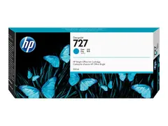 HP 727 - 300 ml - h&#248;ykapasitets - cyan - original DesignJet - blekkpatron - for DesignJet T1500, T1530, T2500, T2530, T920, T930