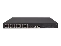 HPE 1950-24G-2SFP+-2XGT-PoE+ - Switch - L3 Styrt - 24 x 10/100/1000 (PoE+) + 2 x Gigabit SFP / 10 Gigabit SFP+ + 2 x 10Gb Ethernet - rackmonterbar - PoE+ (370 W)