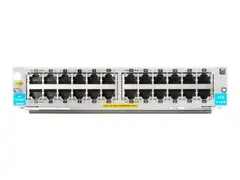 HPE - Utvidelsesmodul - Gigabit Ethernet (PoE+) x 24 for HPE Aruba 5406R, 5406R 16, 5406R 44, 5406R 8-port, 5406R zl2, 5412R, 5412R 92, 5412R zl2