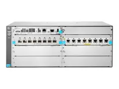 HPE Aruba 5406R 8-port 1/2.5/5/10GBASE-T PoE+ / 8-port SFP+ (No PSU) v3 zl2 Switch - Styrt - 8 x 1 Gigabit / 10 Gigabit SFP+ + 8 x 1/2.5/5/10GBase-T (PoE+) - rackmonterbar - PoE+