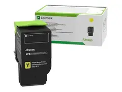 Lexmark - Gul - original - tonerpatron LCCP, Lexmark Corporate for Lexmark CS421, CS521, CS622, CX421, CX522, CX622, CX625