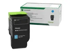 Lexmark - H&#248;ykapasitets - cyan original - tonerpatron LCCP, LRP - for Lexmark C2325dw, C2425dw, C2535dw, MC2325adw, MC2425adw, MC2535adwe, MC2640adwe