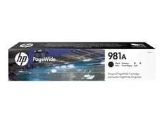 HP 981A - 106 ml - svart - original PageWide - blekkpatron - for PageWide Enterprise Color MFP 586; PageWide Managed Color E55650