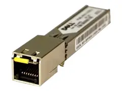 Dell - SFP (mini-GBIC) transceivermodul - 1GbE 1000Base-T - RJ-45 - for Force10; Networking C7008; PowerConnect 70XX, 81XX; PowerEdge VRTX; PowerSwitch N1524
