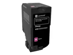 Lexmark - H&#248;y ytelse - magenta - original tonerpatron LCCP, LRP, Lexmark Corporate - for Lexmark CX725de, CX725dhe, CX725dthe