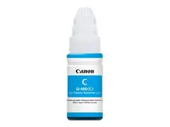 Canon GI 490 C - 70 ml - cyan - original blekkrefill - for PIXMA G1400, G1410, G1411, G2400, G2410, G3400, G3411, G3415, G4400, G4411