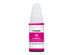 Canon GI 490 M - 70 ml - magenta original - blekkrefill - for PIXMA G1400, G1410, G1411, G2400, G2410, G3400, G3411, G3415, G4400, G4411