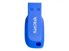 SanDisk Cruzer Blade - USB-flashstasjon 32 GB - USB 2.0 - elektrisk bl&#229;