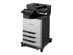 Lexmark CX825dtfe - Multifunksjonsskriver farge - laser - Legal (216 x 356 mm)/A4 (210 x 297 mm) (original) - A4/Legal (medie) - opp til 52 spm (kopiering) - opp til 52 spm (trykking) - 1750 ark - 33.6 kbps - USB 2.0, Gigabit LAN, USB-vert