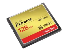 SanDisk Extreme - Flashminnekort 128 GB - 567x - CompactFlash