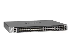 NETGEAR M4300-24X24F - Switch - L3 - Styrt 24 x 10/100/1000/10000 + 24 x 10 Gigabit SFP+ - front til bakside-luftflyt - rackmonterbar