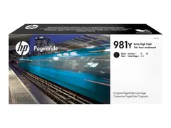 HP 981Y - 343.5 ml - Ekstra h&#248;y ytelse - svart original - PageWide - blekkpatron - for PageWide Enterprise Color MFP 586; PageWide Managed Color E55650