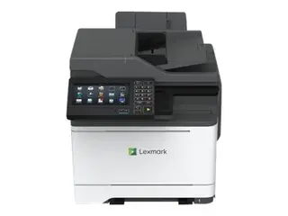 Lexmark CX625adhe - Multifunksjonsskriver farge - laser - 215.9 x 355.6 mm (original) - A4/Legal (medie) - opp til 38 spm (kopiering) - opp til 37 spm (trykking) - 250 ark - 33.6 kbps - USB 2.0, Gigabit LAN, USB 2.0 vert