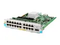 HPE - Utvidelsesmodul - Gigabit Ethernet (PoE+) x 20 + 40 Gigabit QSFP+ x 1 for HPE Aruba 5406R, 5406R 16, 5406R 44, 5406R 8-port, 5406R zl2, 5412R, 5412R 92, 5412R zl2