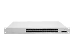 Cisco Meraki Cloud Managed Ethernet Aggregation Switch MS425-32 Switch - Styrt - 24 x 10 Gigabit SFP+ + 2 x 40 Gigabit QSFP+ (opplenke) - front til bakside-luftflyt - rackmonterbar