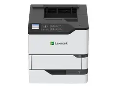 Lexmark MS823dn - Skriver - S/H - Dupleks laser - A4/Legal - 1200 x 1200 dpi - opp til 61 spm - kapasitet: 650 ark - USB 2.0, Gigabit LAN, USB 2.0 vert