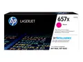 HP 657X - H&#248;y ytelse - magenta original - LaserJet - tonerpatron (CF473X) - for Color LaserJet Enterprise MFP M681; LaserJet Enterprise Flow MFP M681, MFP M682