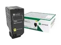 Lexmark - Gul - original - tonerpatron for Lexmark CS827de, CX827de