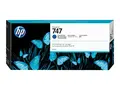 HP 747 - 300 ml - kromatisk bl&#229; - original DesignJet - blekkpatron - for DesignJet Z9+ PostScript, Z9+dr, Z9+dr PostScript