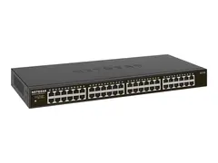 NETGEAR SOHO GS348 - Switch - ikke-styrt 48 x 10/100/1000 - stasjon&#230;r, rackmonterbar