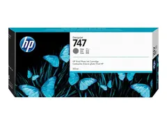 HP 747 - 300 ml - gr&#229; - original - DesignJet blekkpatron - for DesignJet Z9+ PostScript, Z9+dr, Z9+dr PostScript