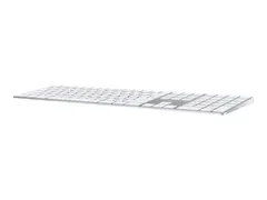 Apple Magic Keyboard with Numeric Keypad Tastatur - tr&#229;dl&#248;s - Bluetooth - USA - s&#248;lv