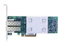 QLogic 16Gb FC Dual-Port HBA (Enhanced Gen 5) Vertbussadapter - PCIe 3.0 x8 lav profil - 16Gb Fibre Channel x 2 - for ThinkSystem SR250; SR530; SR590; SR630 V2; SR645; SR650 V2; SR665; SR850 V2; ST650 V2