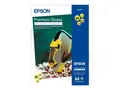 Epson Premium - Blank - harpiksbelagt A4 (210 x 297 mm) - 255 g/m&#178; - 50 ark fotopapir - for EcoTank ET-2650, 2750, 2751, 2756, 2850, 2851, 2856, 4750, 4850