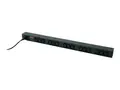 APC Basic Rack-Mount PDU - Str&#248;mfordelingslist (kan monteres i rack) AC 208/230 V - 2.3 kW - inngang: IEC 60320 C14 - utgangskontakter: 15 (power IEC 60320 C13) - 1.98 m kabel - svart - for P/N: SMTL750RMI2UC, SMX1000C, SMX1500RM2UC, SMX1500RM2UCNC, SMX750C, SMX750CNC