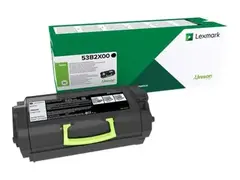 Lexmark - Ekstra h&#248;y ytelse - svart original - tonerpatron LCCP, LRP - for Lexmark MS818dn