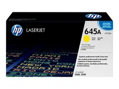 HP 645A - Gul - original - LaserJet tonerpatron (C9732A) - for Color LaserJet 5500, 5550