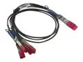 Dell 100GbE Direct Attach - Utbruddskabel QSFP28 (hann) til QSFP28 (hann) - 3 m - toakset - passiv - for Networking S6100; PowerEdge C6420, T130, T330; PowerSwitch S4112, S5212; Networking Z9100