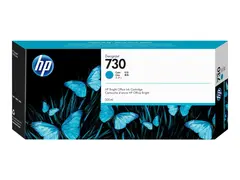 HP 730 - 300 ml - h&#248;ykapasitets - cyan - original DesignJet - blekkpatron - for DesignJet SD Pro MFP, T1600, T1600dr, T1700, T1700dr, T1708, T1708dr, T2600, T2600dr