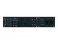 APC Service Bypass Panel - Oml&#248;pssvitsj (kan monteres i rack) AC 230 V - utgangskontakter: 10 - 2U - 19&quot; - svart - for InfraStruXure Type A 4-12; Smart-UPS 3000, 3000R3IBX120, 3000RM X-93, 5000