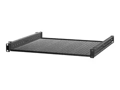 APC - Rack-hylle - svart - 1U - for P/N: AP7950B, NBPD0160A, NBWL0355A, NBWL0356A, SMX3000HV-BR, SMX3000LV2U-BR, SRT1000RMXLI