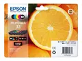 Epson 33 Multipack - 5-pack - 24.4 ml svart, gul, cyan, magenta, fotosort - original - blister - blekkpatron - for Expression Premium XP-530, XP-540, XP-630, XP-635, XP-640, XP-645, XP-830, XP-900