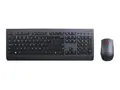 Lenovo Professional Combo - Tastatur- og mussett tr&#229;dl&#248;s - 2.4 GHz - Norsk