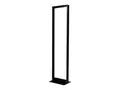 APC NetShelter 2 Post Open Frame Rack Rack - svart - 45U - 19&quot; - for P/N: SCL500RMI1UNC, SMTL1000RMI2UC, SMTL750RMI2UC, SMX1500RM2UC, SMX1500RM2UCNC