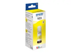 Epson 103 - 65 ml - gul - original - blekkrefill for Epson L1210, L3210, L3211, L3250, L3251, L3256, L3260, L3266, L5296; EcoTank L11050, L1250