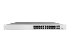 Cisco Meraki Cloud Managed MS120-24P - Switch Styrt - 24 x 10/100/1000 + 4 x Gigabit SFP - stasjon&#230;r, rackmonterbar - PoE (370 W)