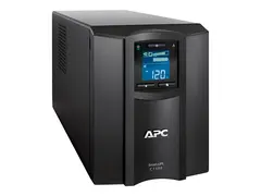 APC Smart-UPS C 1500VA LCD - UPS - AC 230 V 900 watt - 1500 VA - USB - utgangskontakter: 8 - svart - med APC SmartConnect