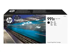 HP 991X - 375 ml - H&#248;y ytelse - svart original - PageWide - blekkpatron - for PageWide Color 755; PageWide Managed P77740, P77760; PageWide Pro 750, 772, 777