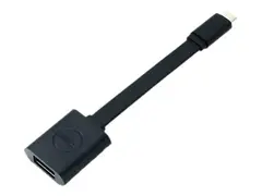 Dell - USB-adapter - 24 pin USB-C (hann) til USB-type A (hunn) USB 3.1 - 13.2 cm - svart