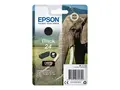 Epson 24 - 5.1 ml - svart - original bl&#230;re med RF-alarm - blekkpatron - for Expression Photo XP-55, 750, 760, 850, 860, 950, 960, 970; Expression Premium XP-750, 850