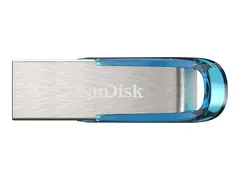 SanDisk Ultra Flair - USB-flashstasjon 32 GB - USB 3.0 - bl&#229;