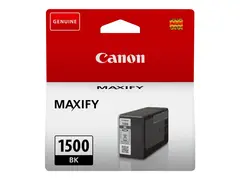 Canon PGI-1500 BK - 12.4 ml - svart - original blekkbeholder - for MAXIFY MB2050, MB2150, MB2155, MB2350, MB2750, MB2755