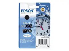 Epson 27XXL - 34.1 ml - XL - svart original - blister - blekkpatron - for WorkForce WF-3620, WF-3640, WF-7110, WF-7210, WF-7610, WF-7620, WF-7710, WF-7715, WF-7720