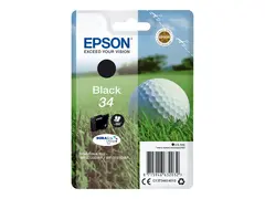 Epson 34 - 6.1 ml - svart - original - blekkpatron for WorkForce Pro WF-3720, WF-3720DWF, WF-3725DWF